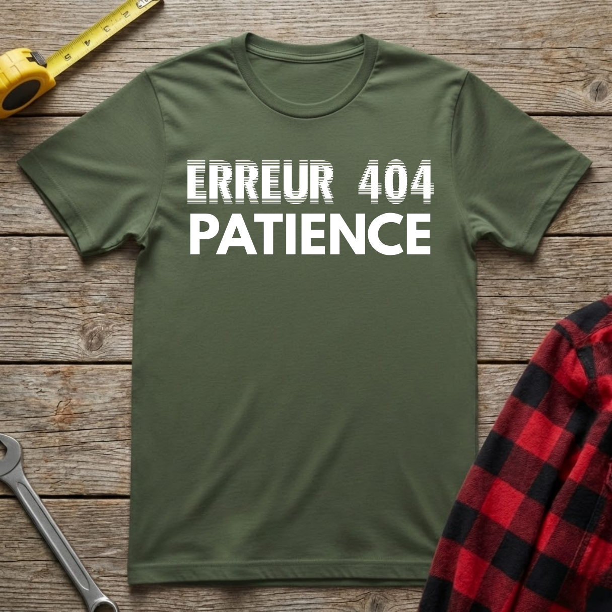 Erreur 404 Patience T-Shirt