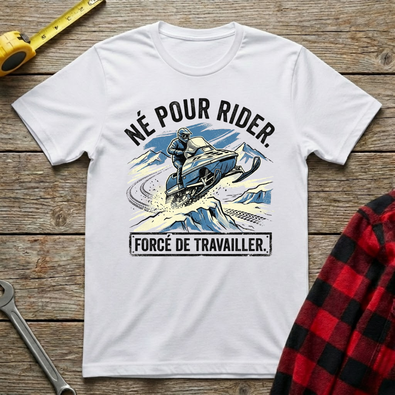 Né pour rider T-Shirt