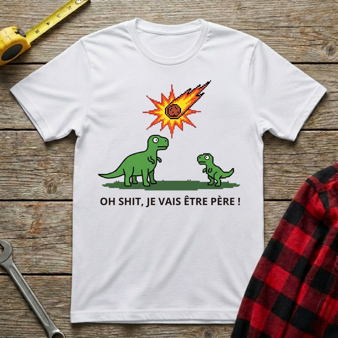 Oh Shit Je Vais Être Père T-Shirt