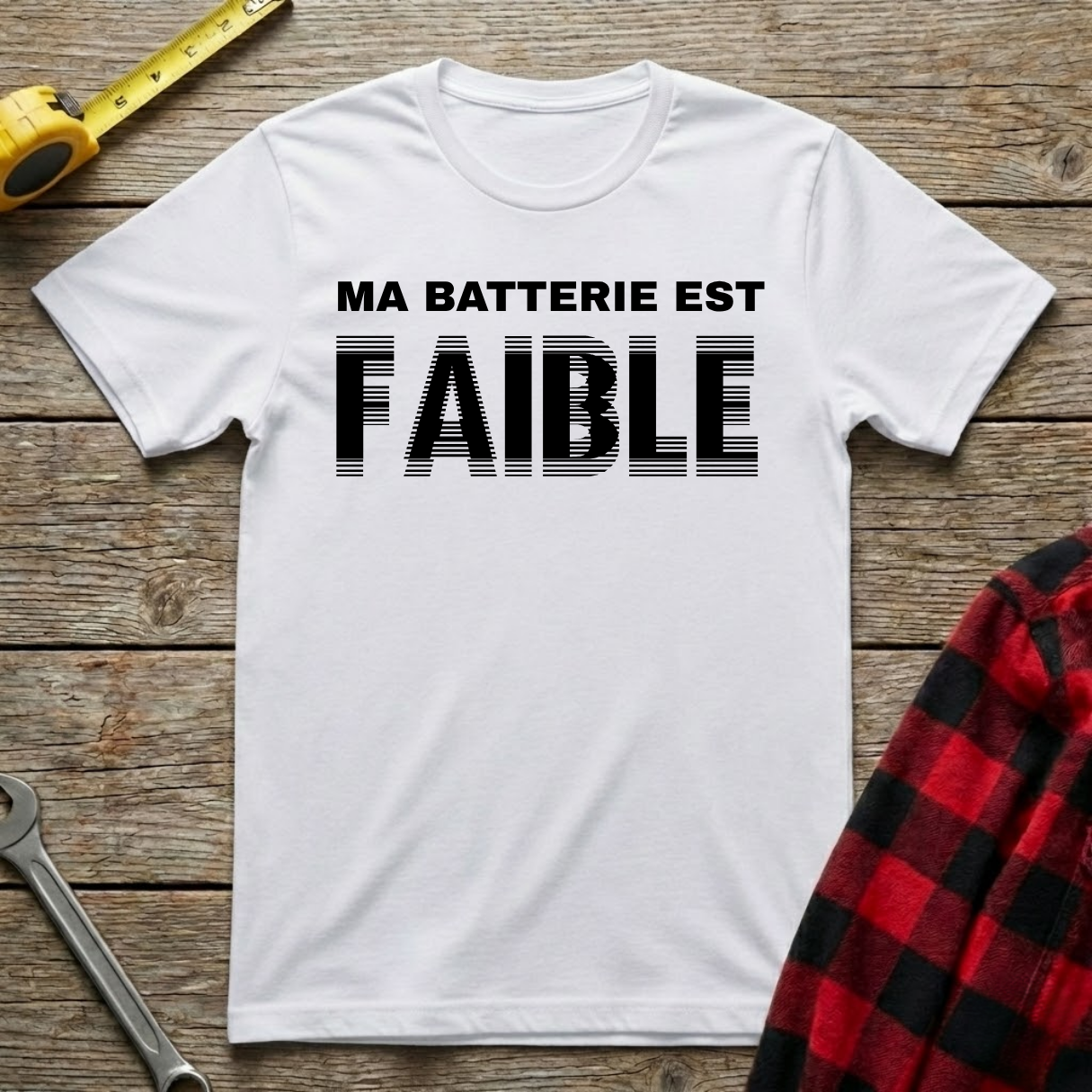 Batterie Faible T-Shirt