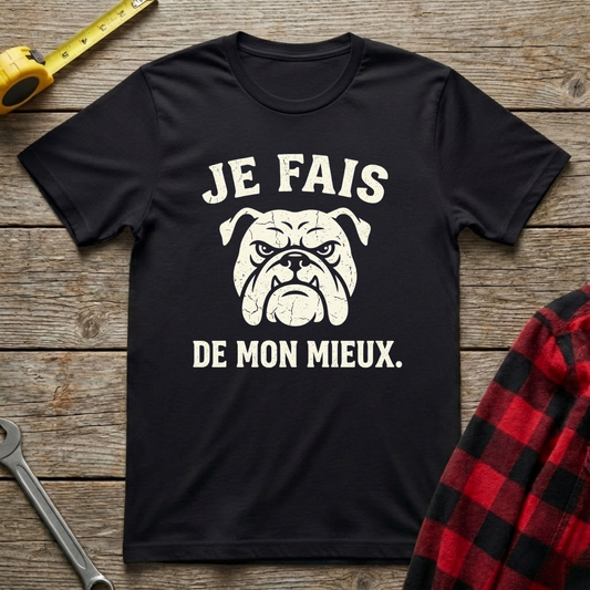 Je Fais de Mon Mieux T-Shirt