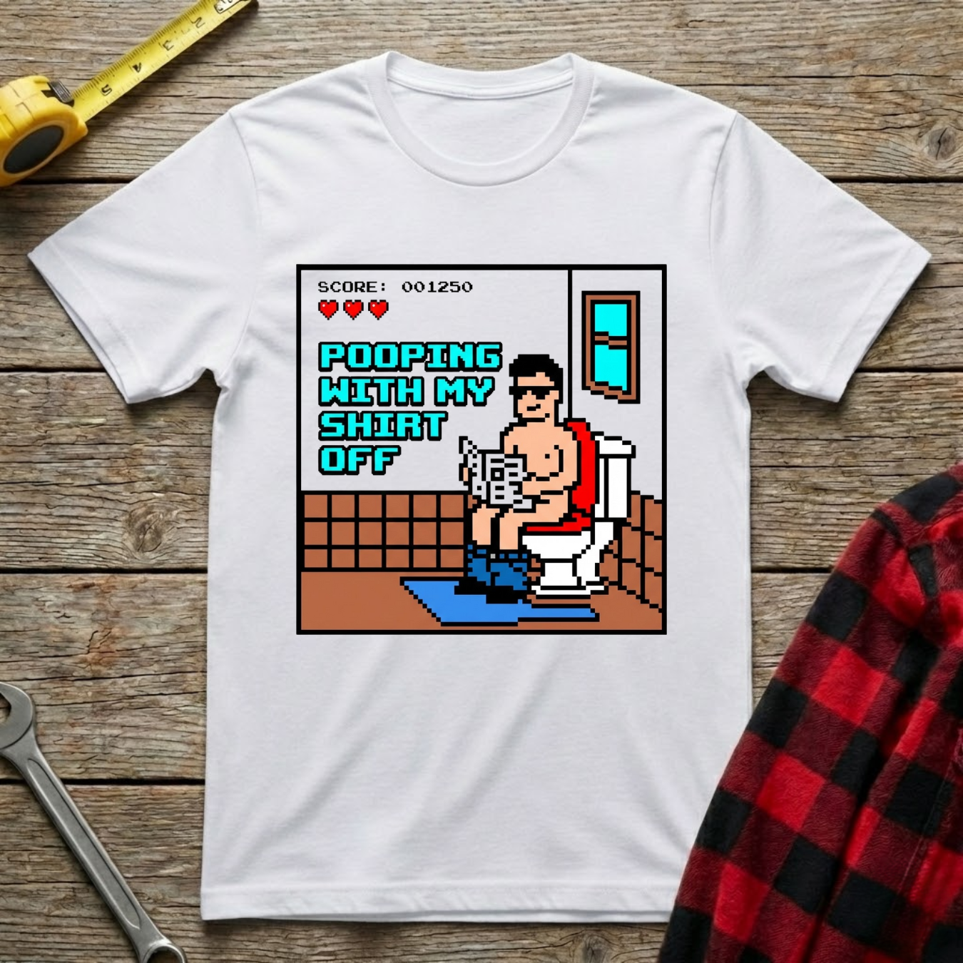 Pooping With My Shirt Off T-Shirt