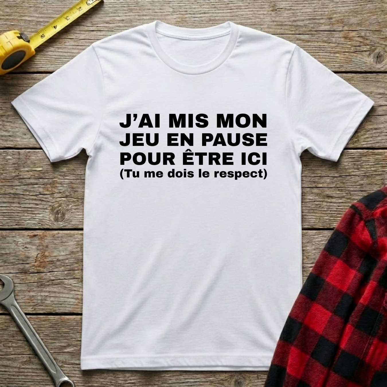 Tu me dois le respect T-Shirt