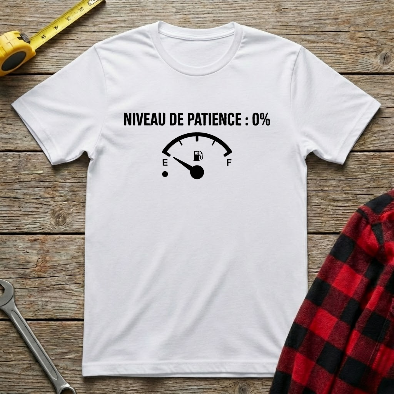 Niveau de patience 0% T-Shirt
