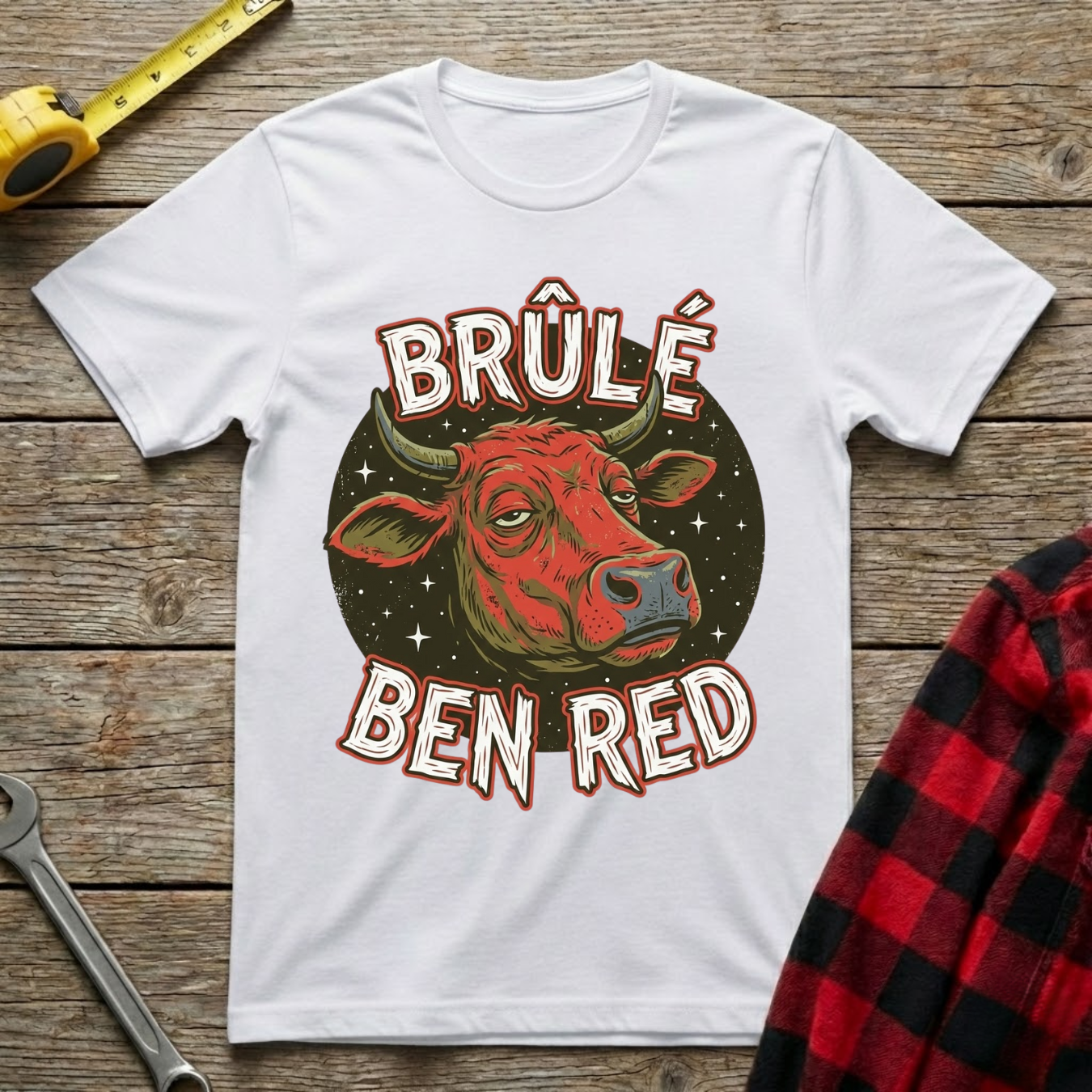 Brûlé ben red T-Shirt