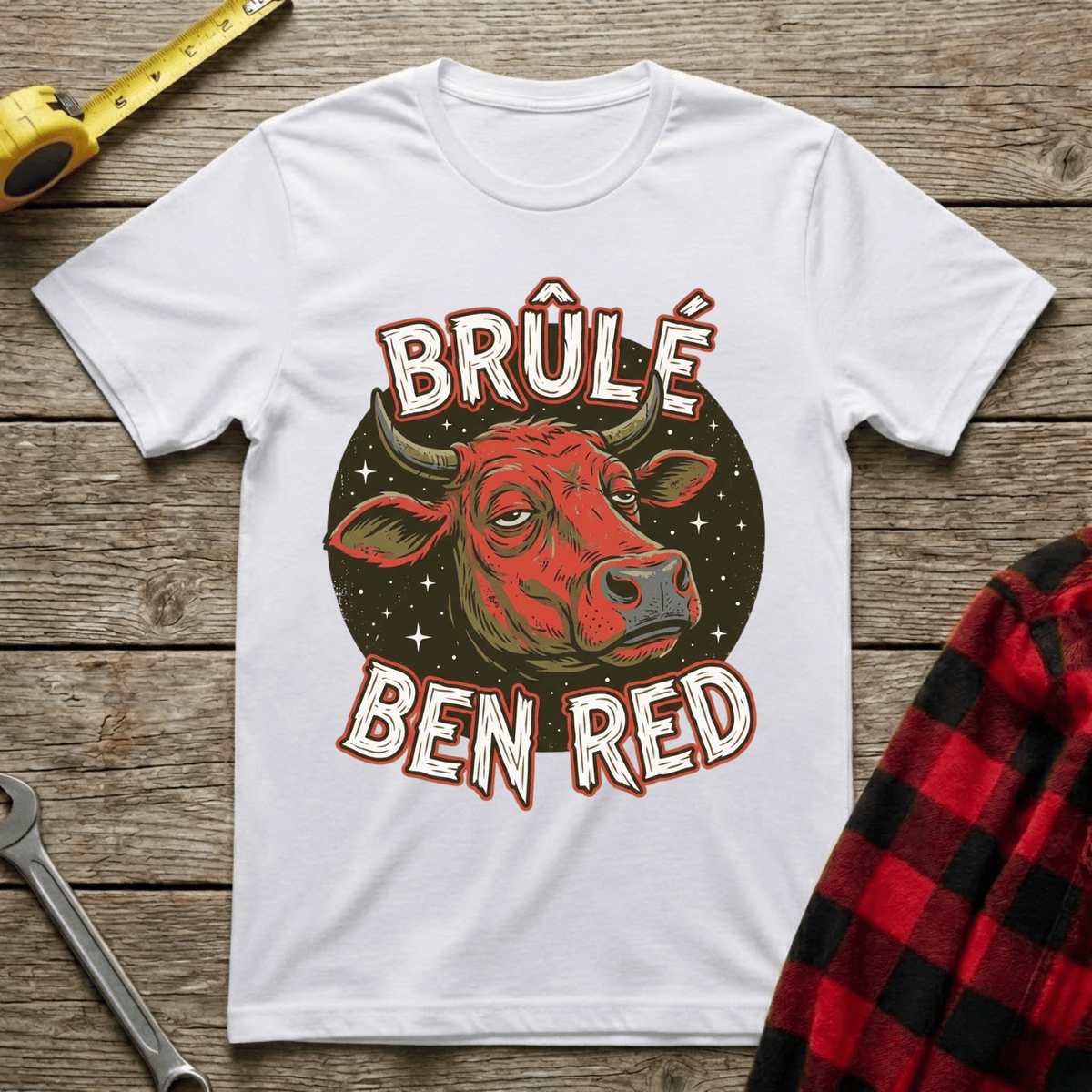 Brûlé ben red T-Shirt