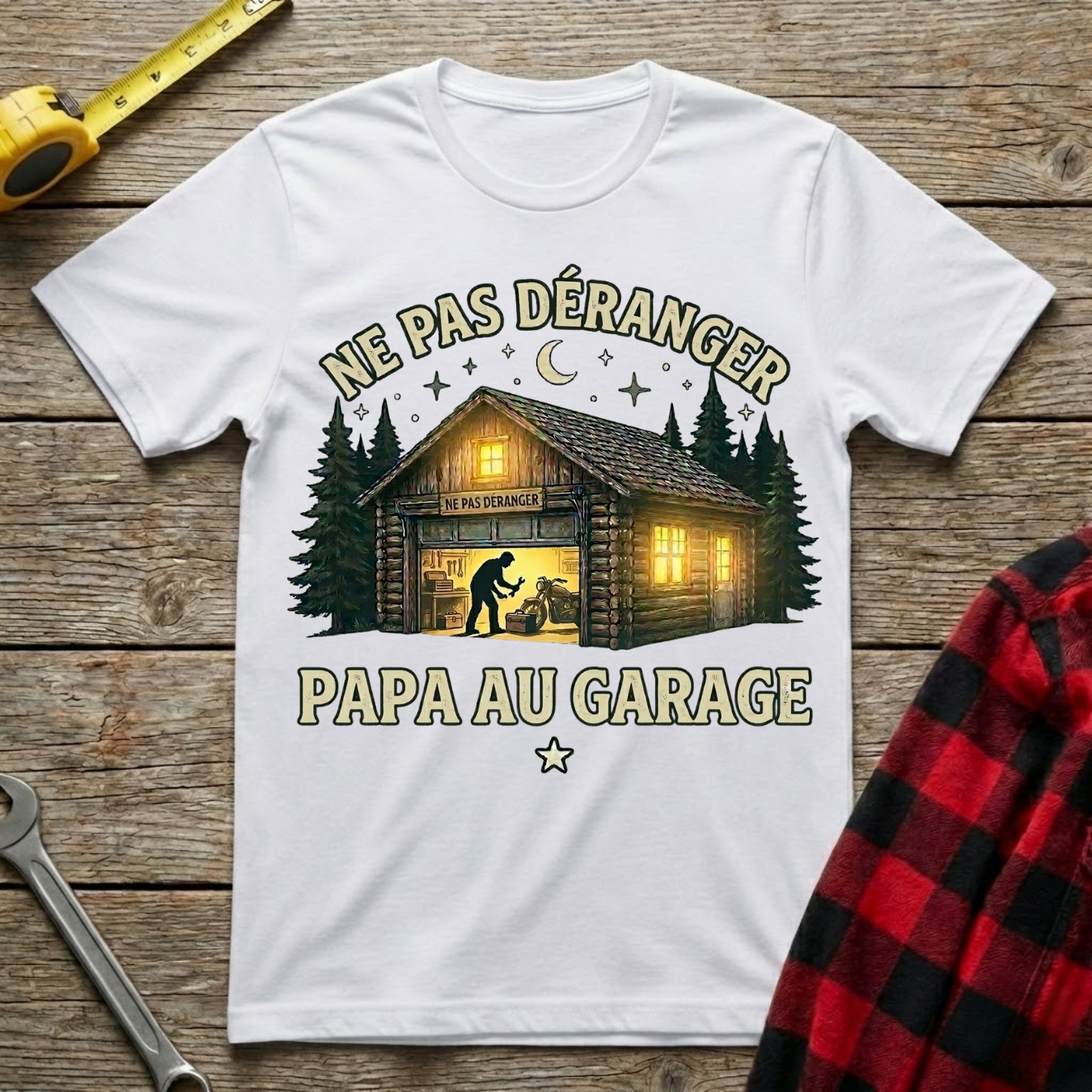 Papa au garage T-Shirt