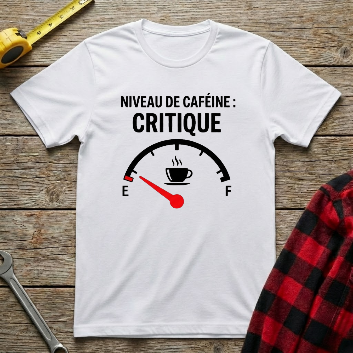 Niveau de caféine 0% T-Shirt