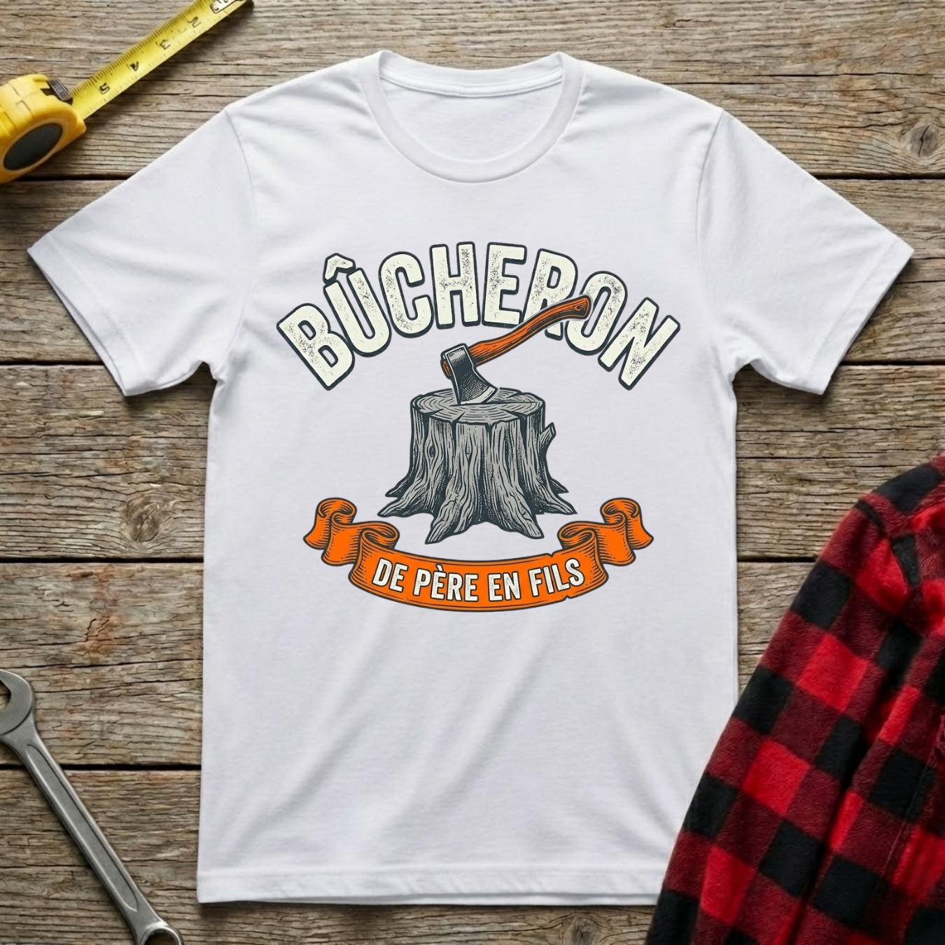 Bûcheron de père en fils T-Shirt
