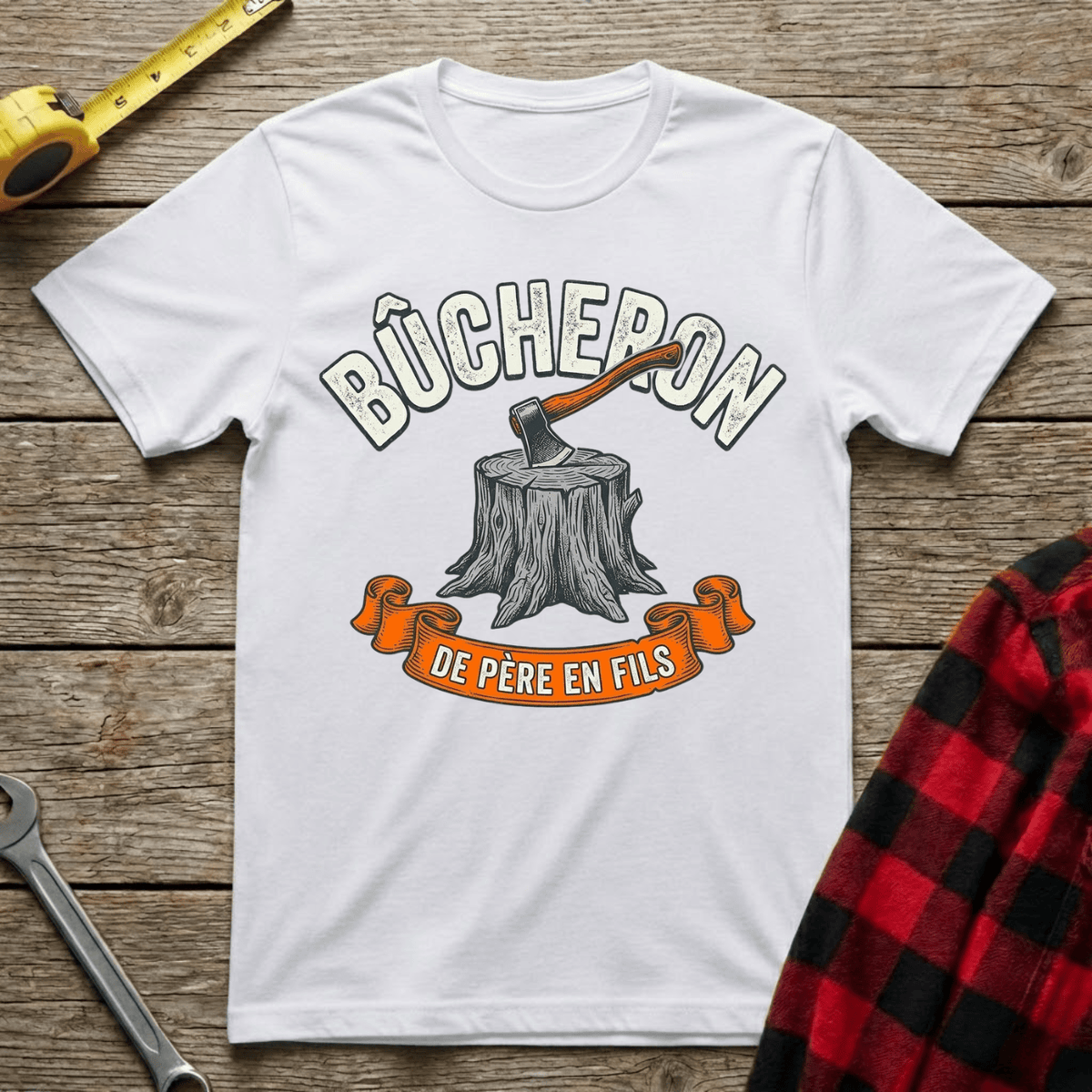 Bûcheron de père en fils T-Shirt