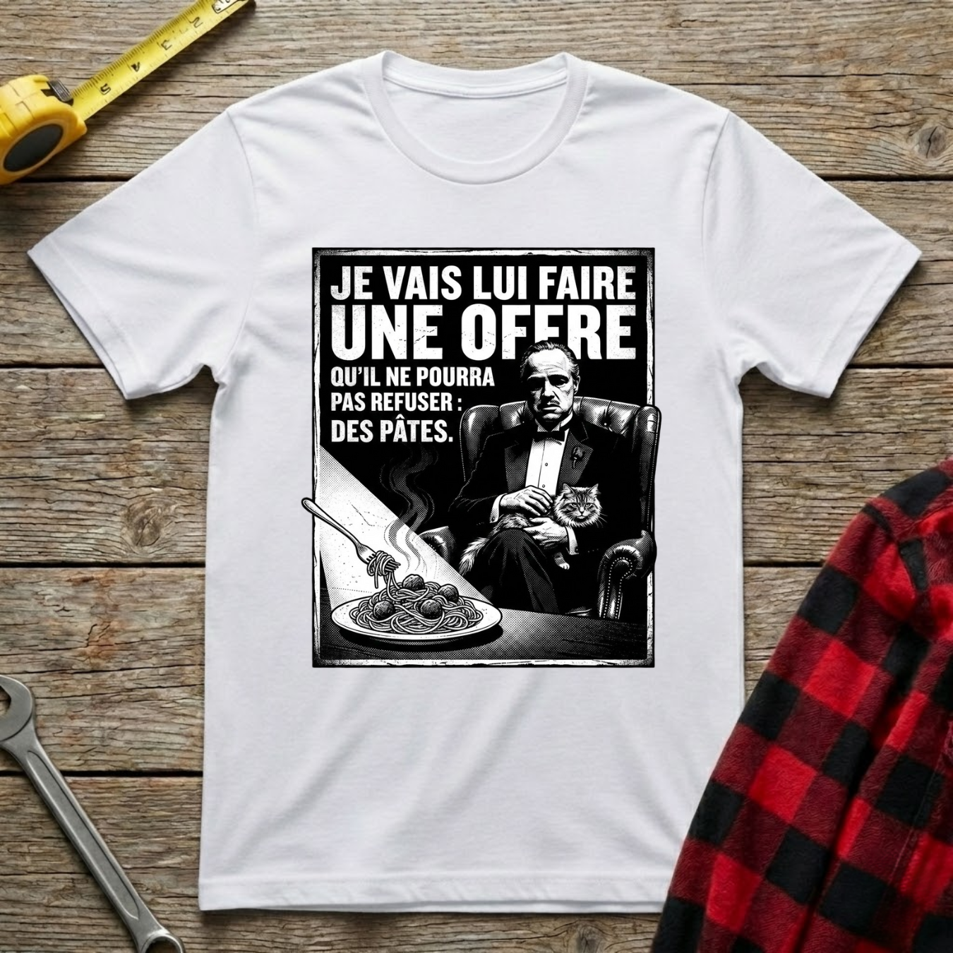 Des pâtes T-Shirt