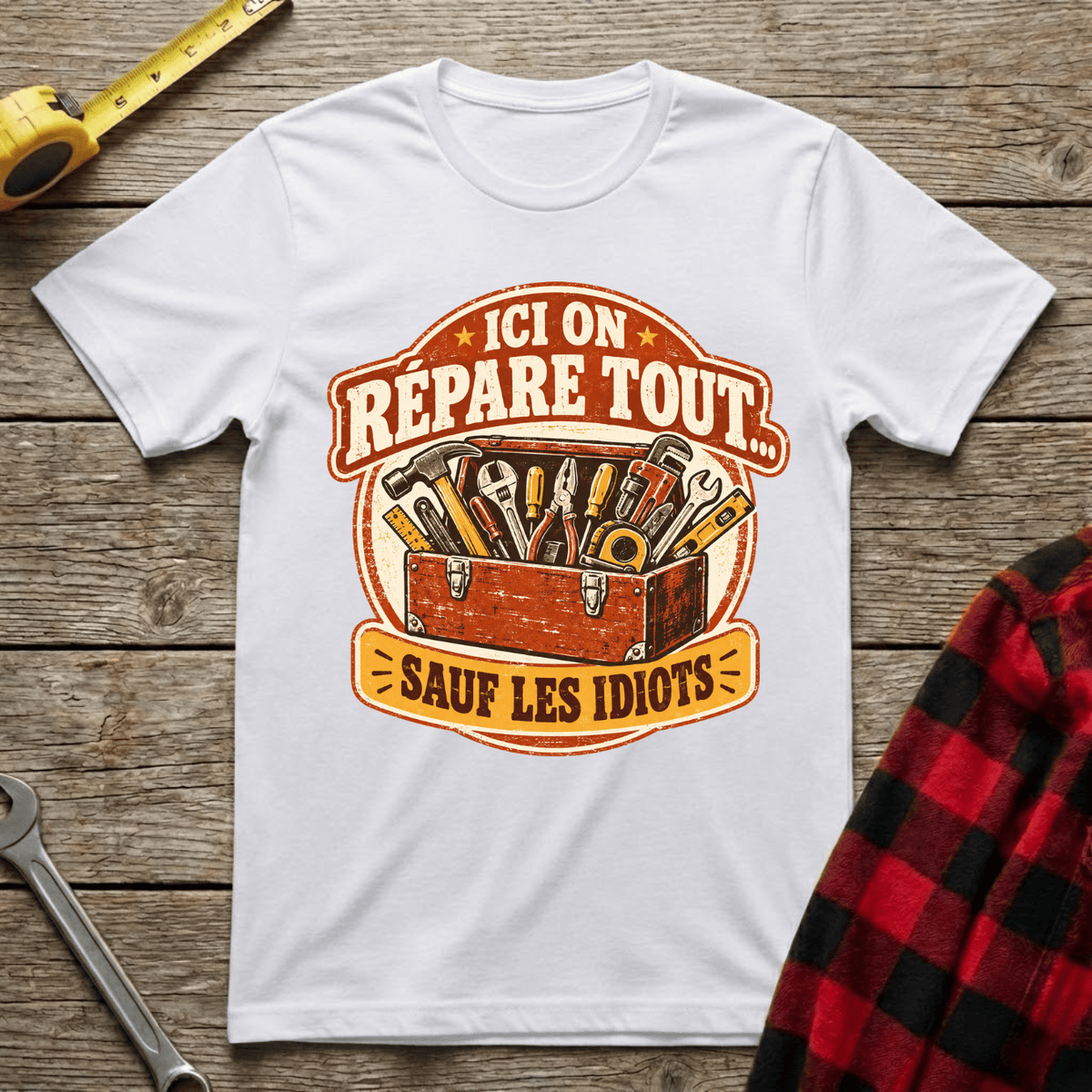 Sauf Les Idiots T-Shirt