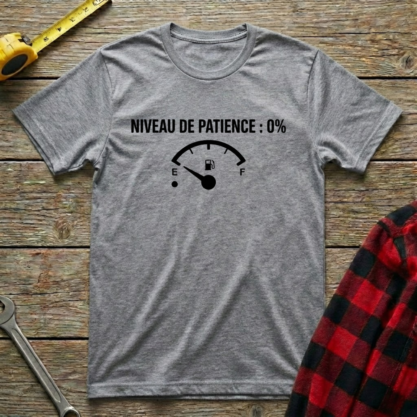Niveau de patience 0% T-Shirt