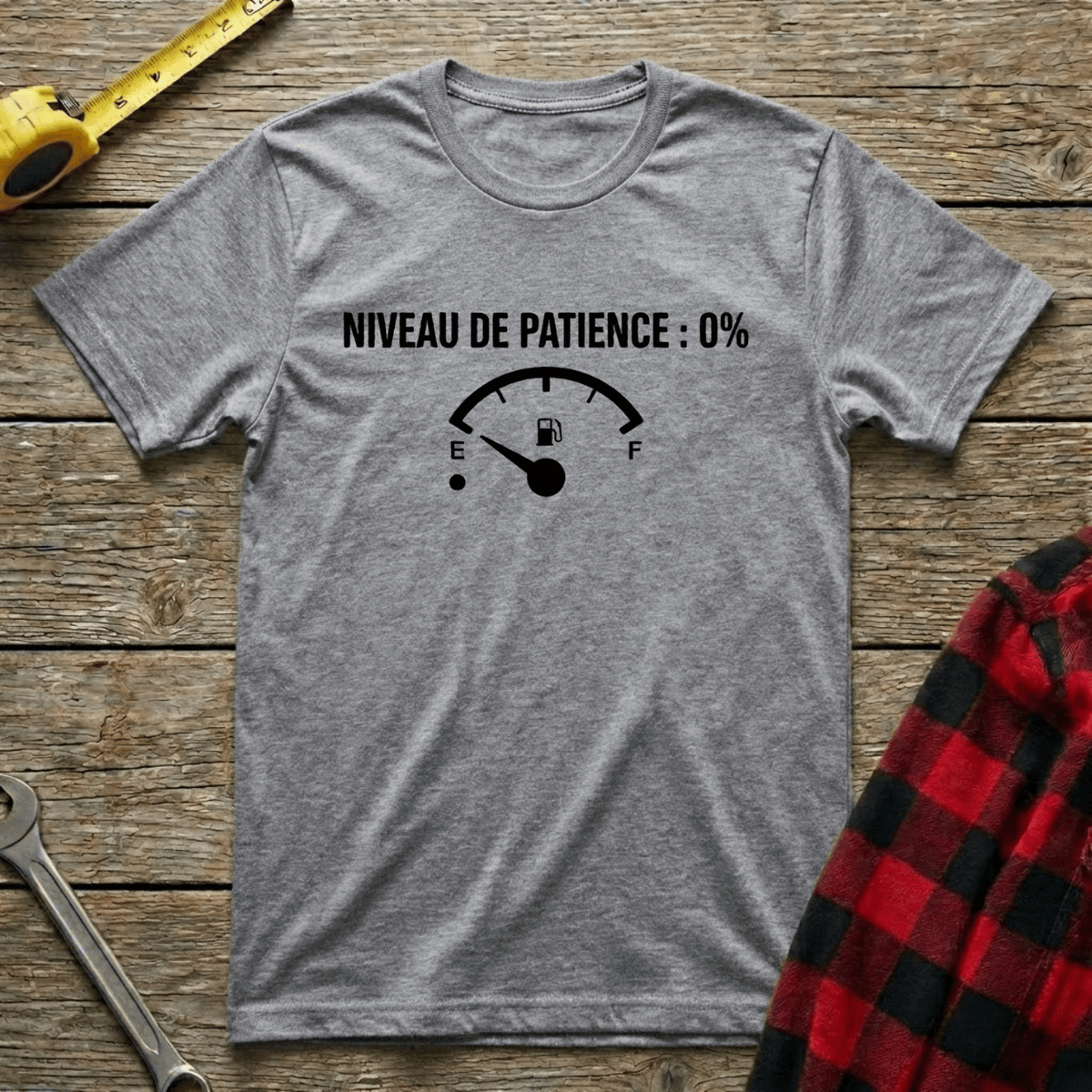 Niveau de patience 0% T-Shirt