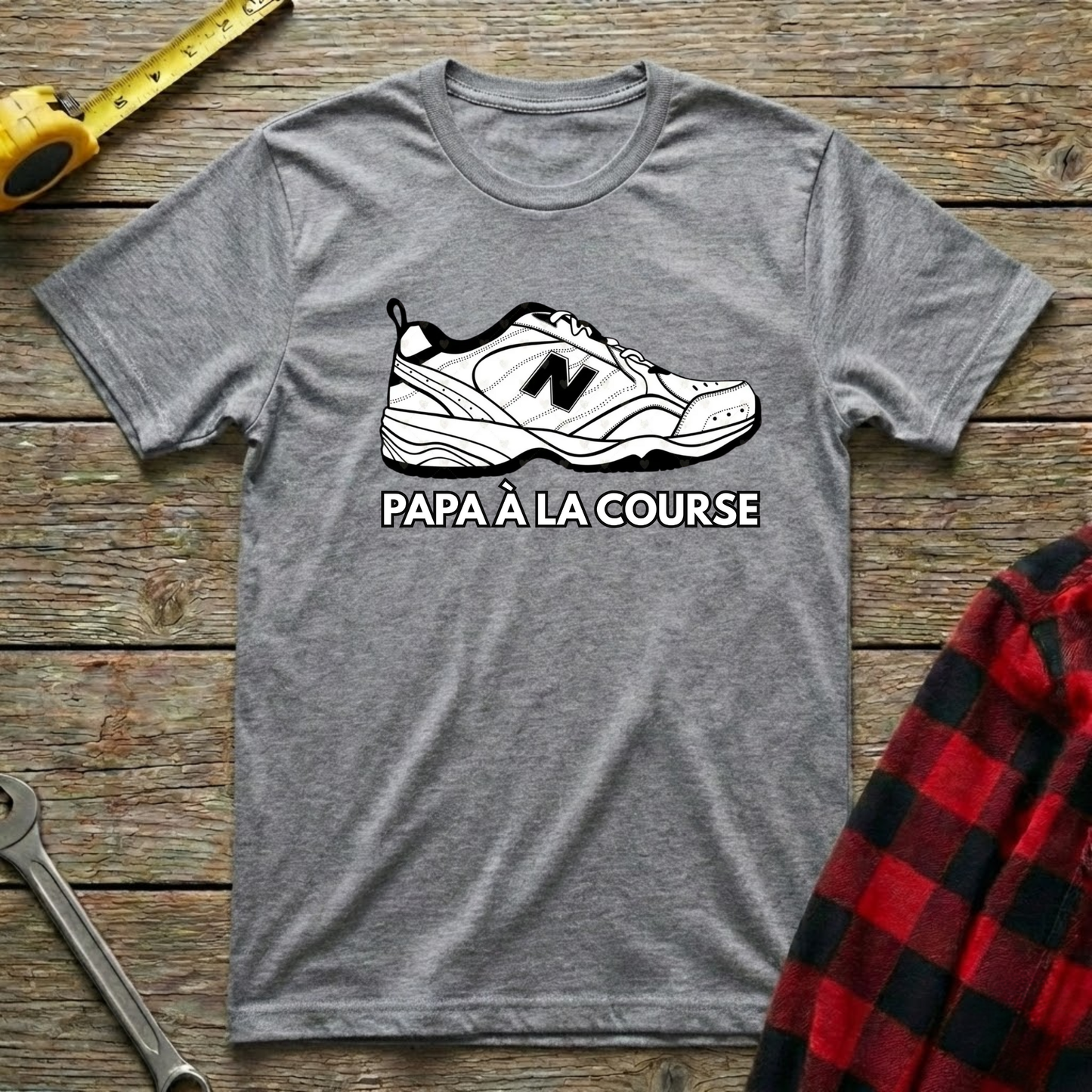 Papa à la course T-Shirt