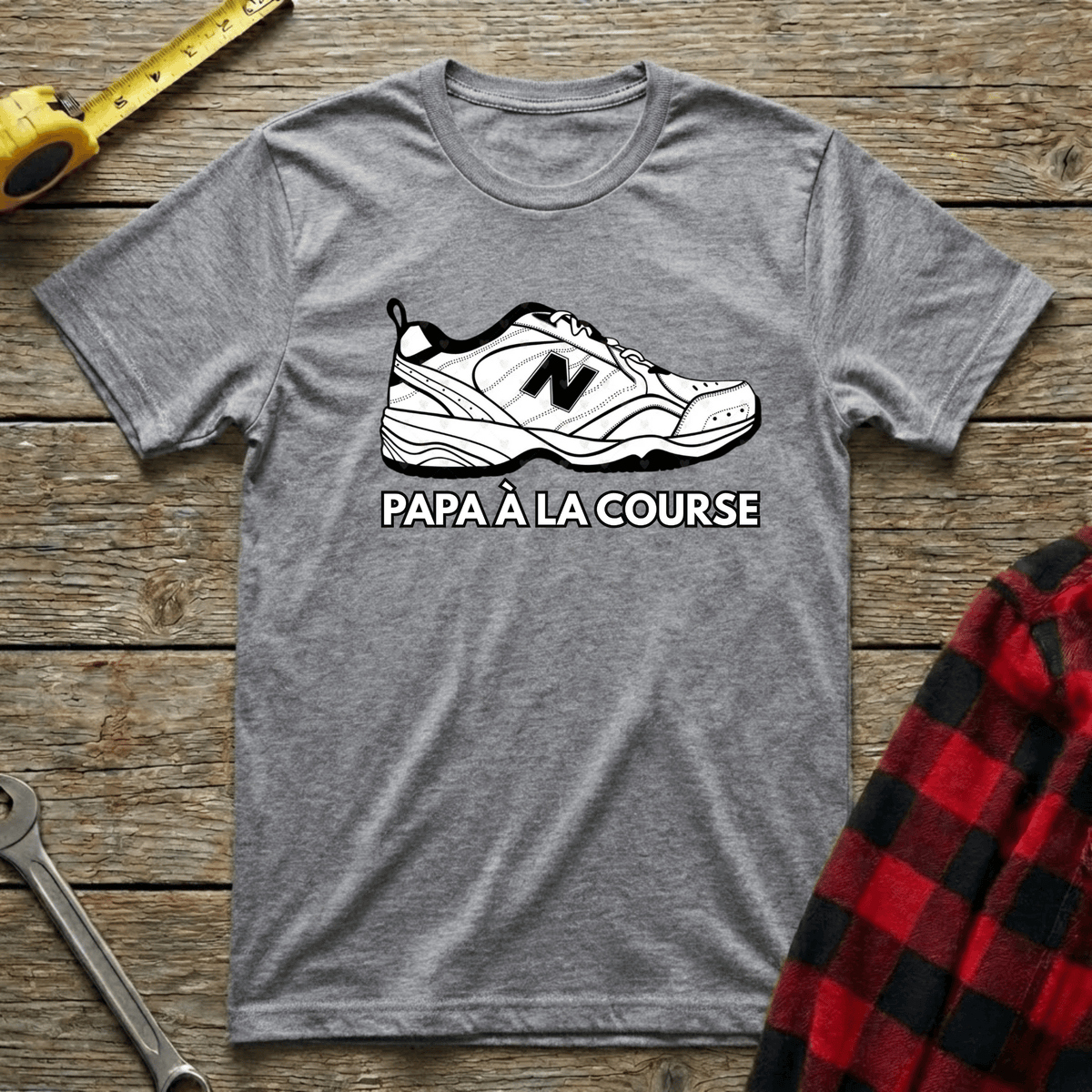 Papa à la course T-Shirt
