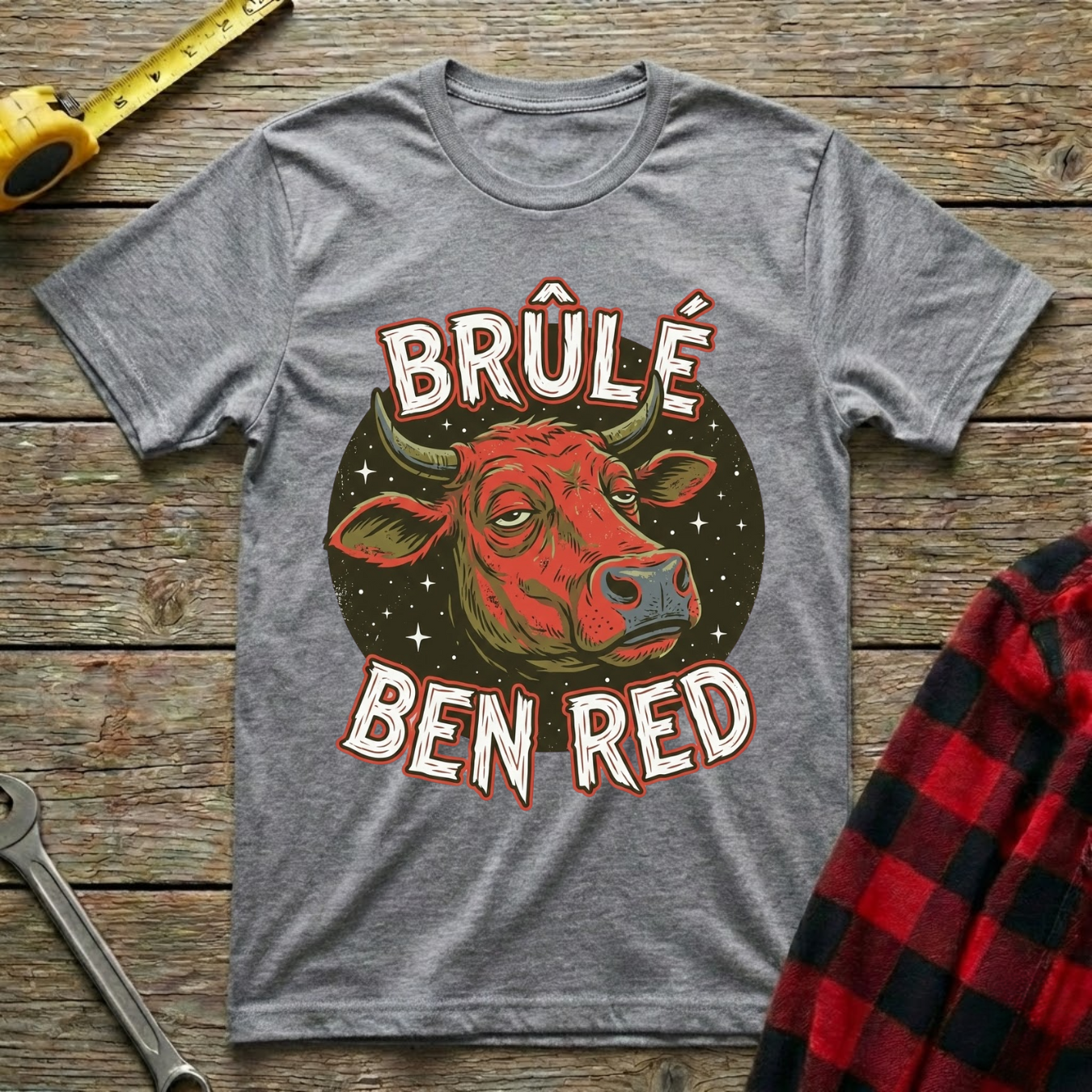 Brûlé ben red T-Shirt