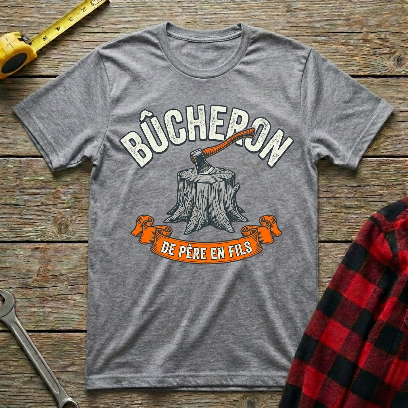 Bûcheron de père en fils T-Shirt