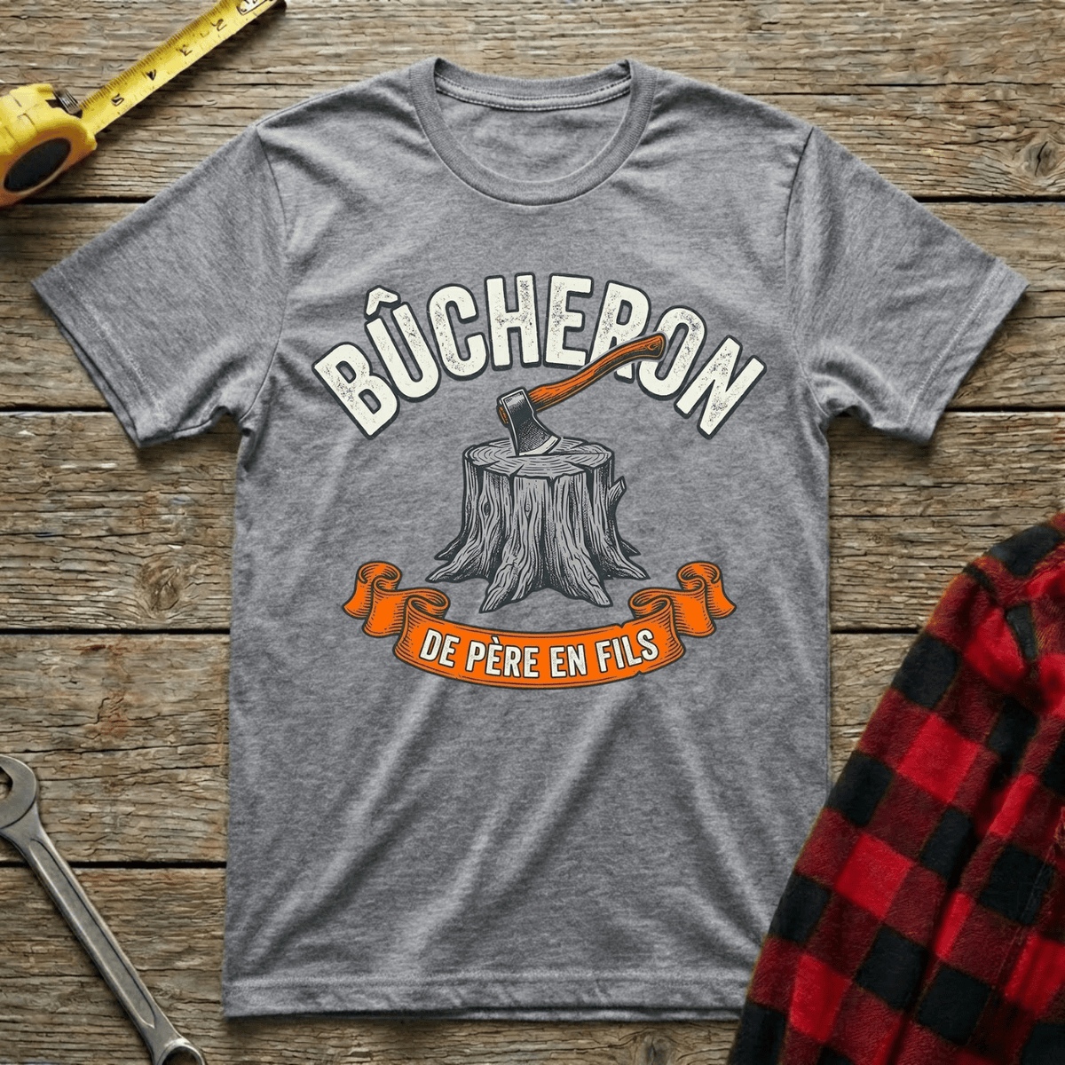 Bûcheron de père en fils T-Shirt