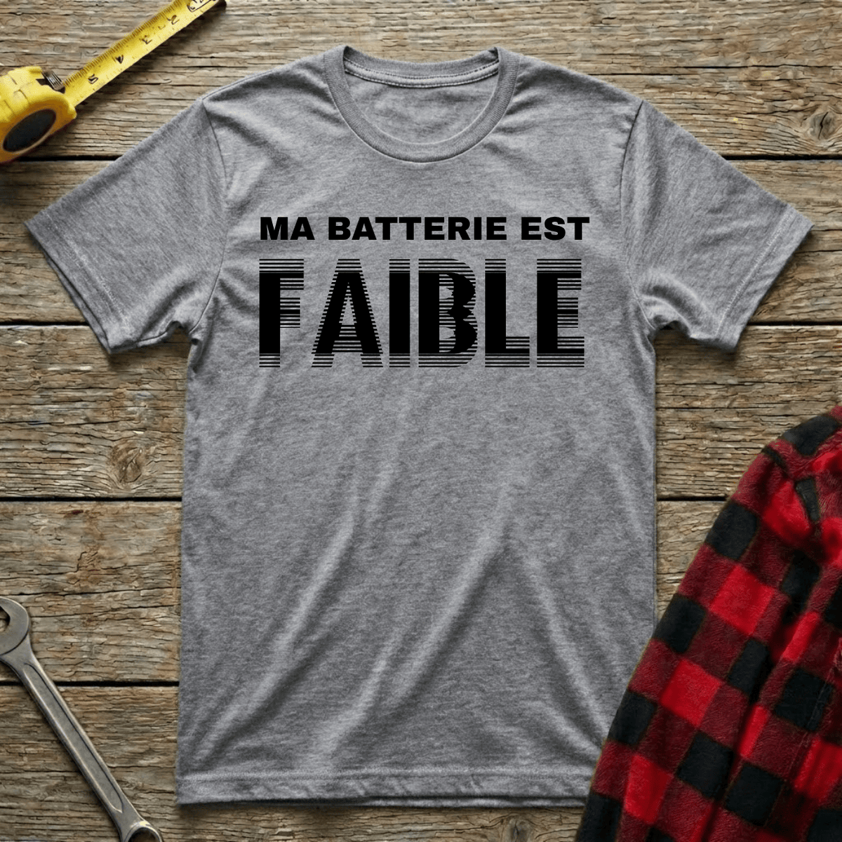 Batterie Faible T-Shirt