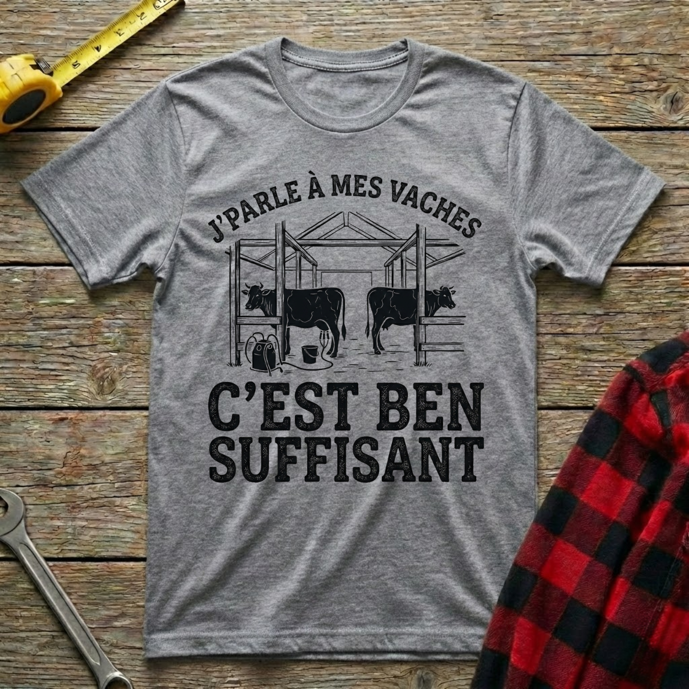 J'parle à mes vaches T-Shirt