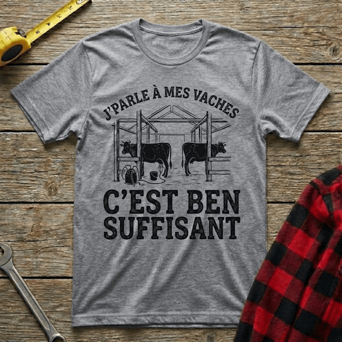 J'parle à mes vaches T-Shirt