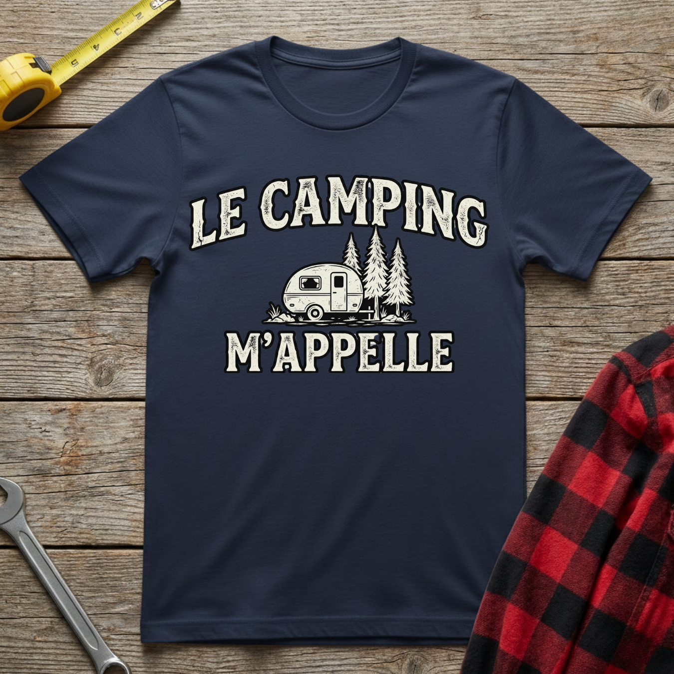 Le Camping m'appelle T-Shirt