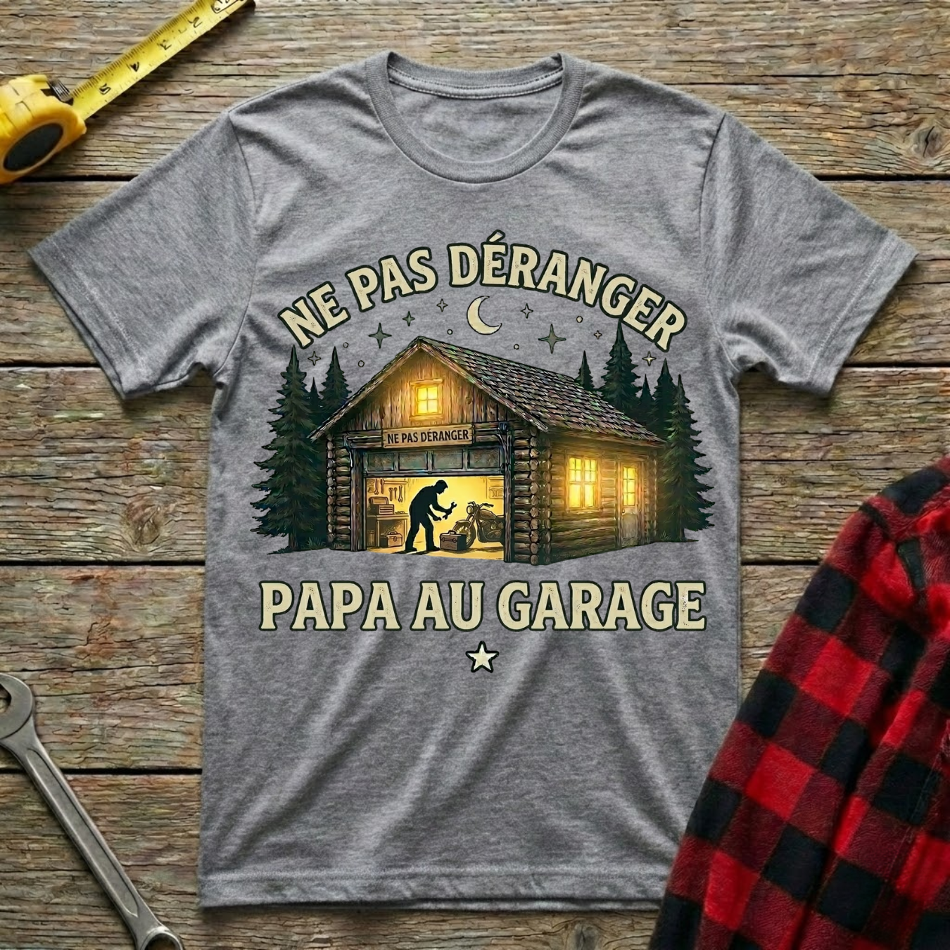 Papa au garage T-Shirt