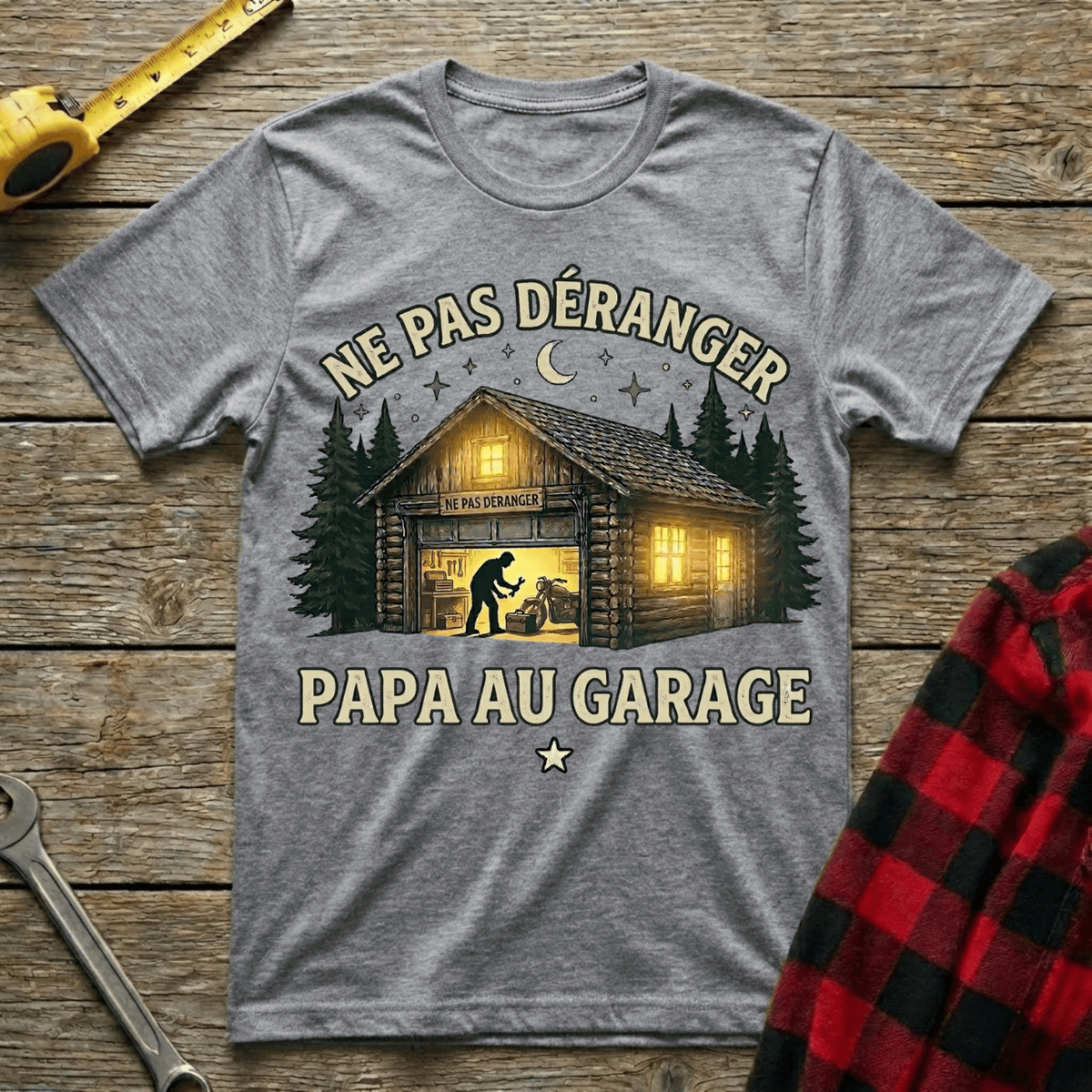 Papa au garage T-Shirt