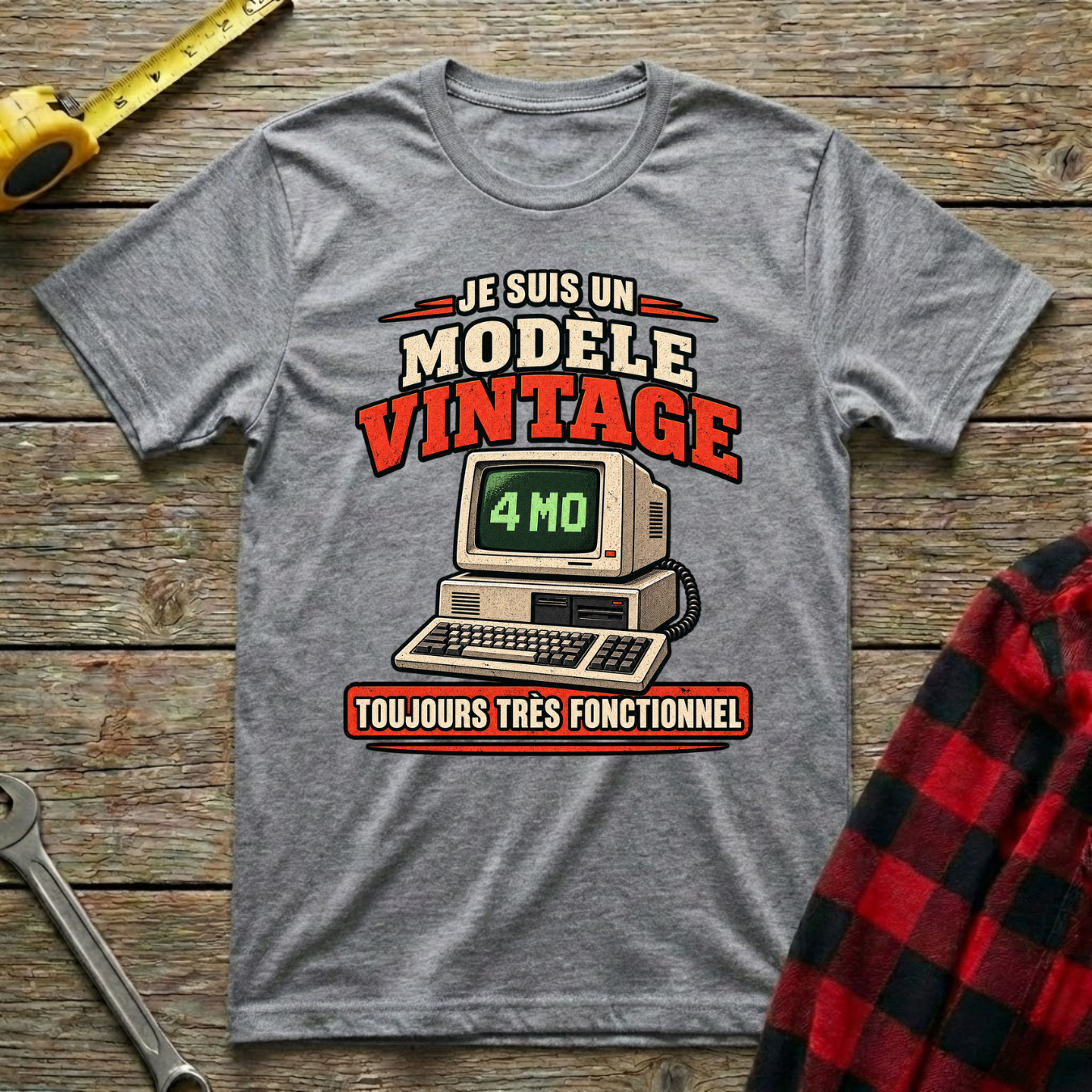 Modèle Vintage, Toujours Très Fonctionnel T-Shirt