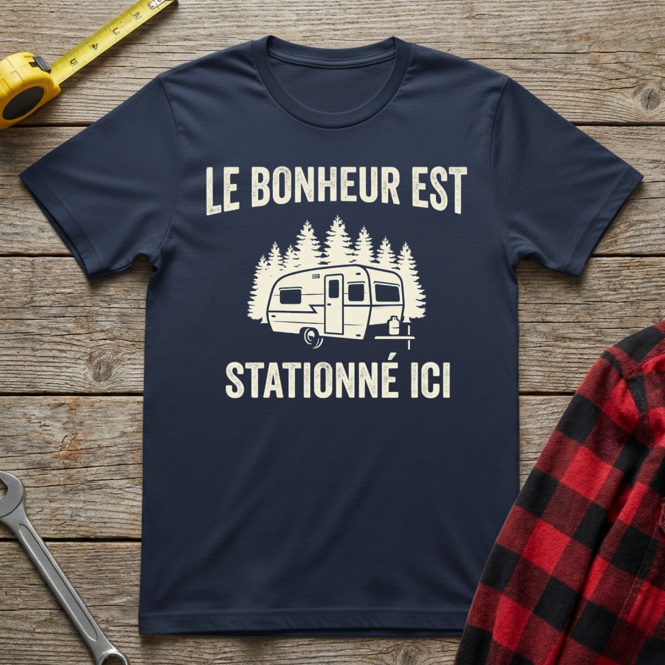 Le Bonheur est stationné ici T-Shirt