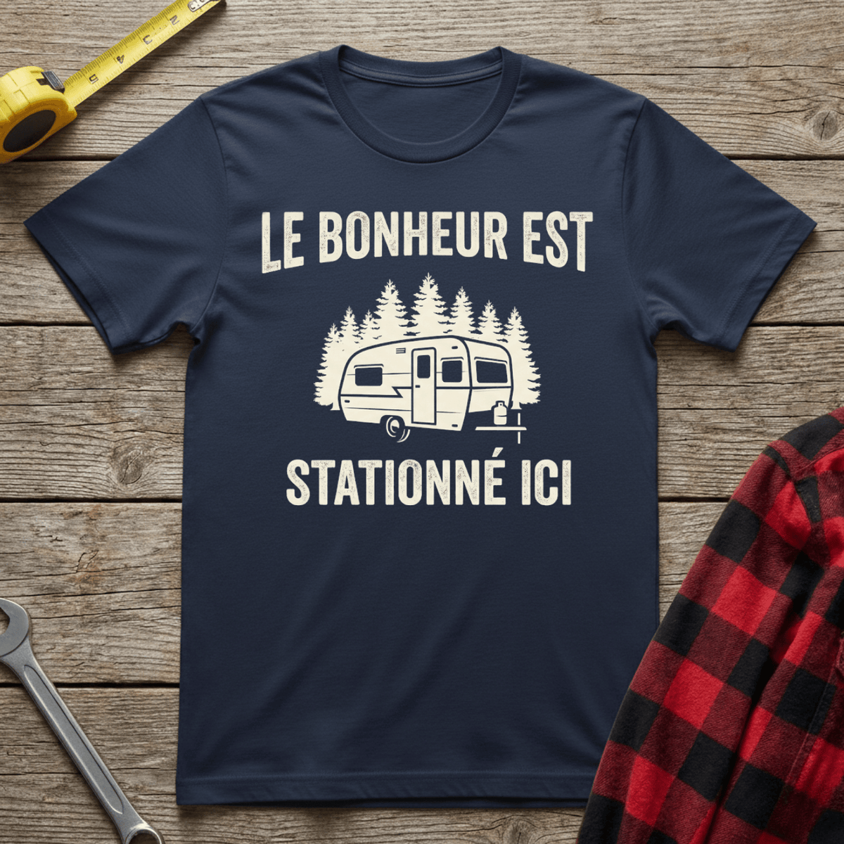 Le Bonheur est stationné ici T-Shirt