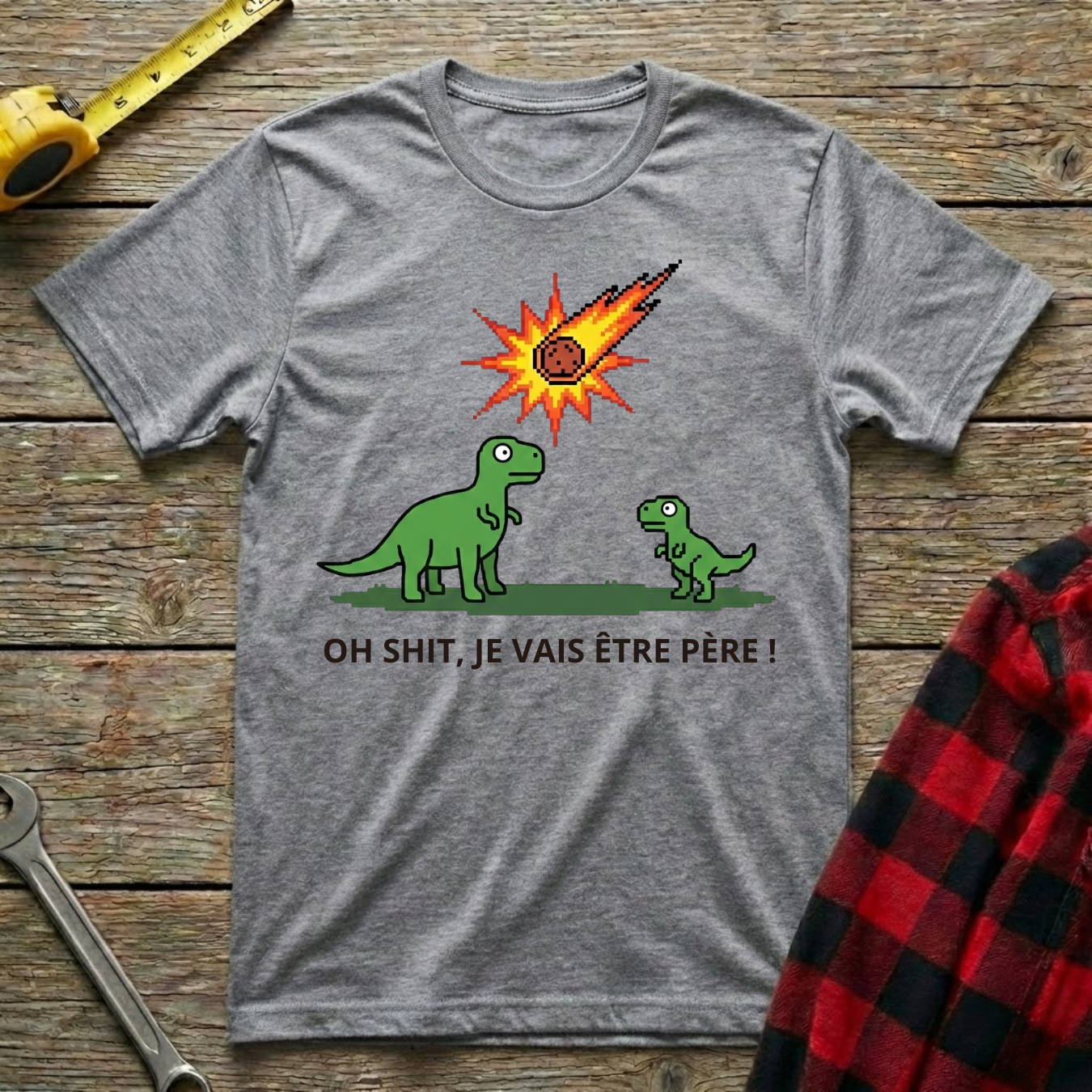 Oh Shit Je Vais Être Père T-Shirt