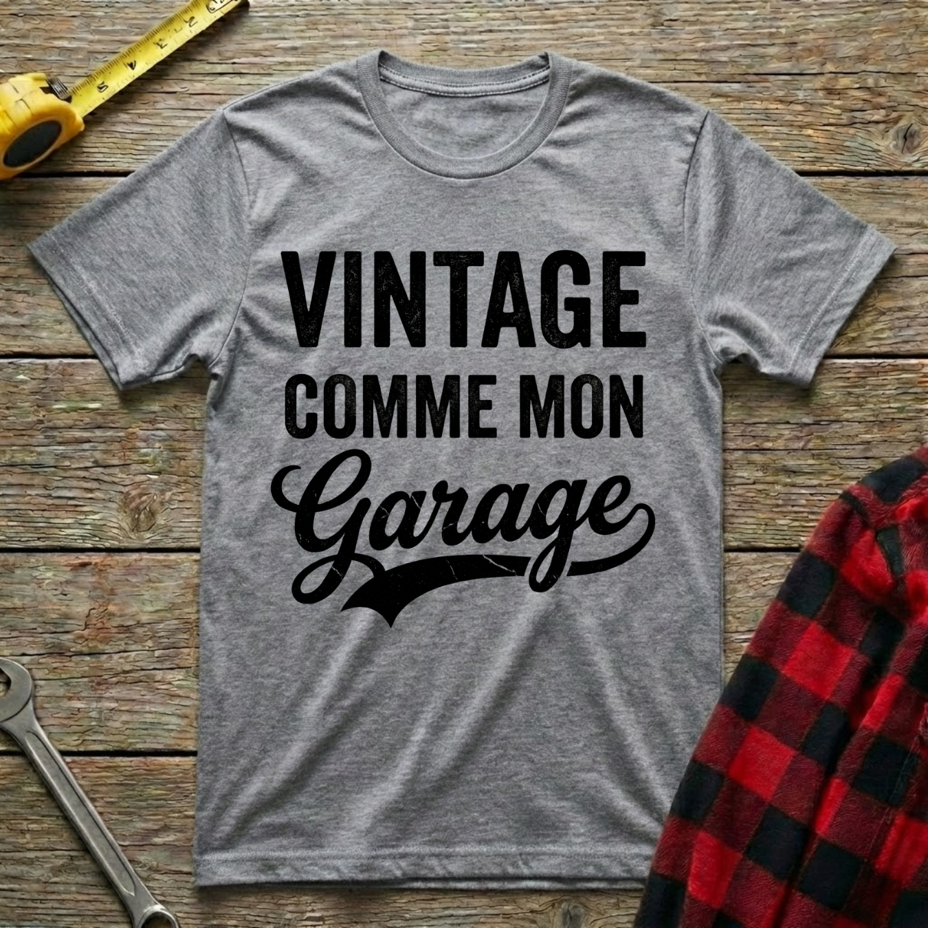 Vintage Comme Mon Garage T-Shirt