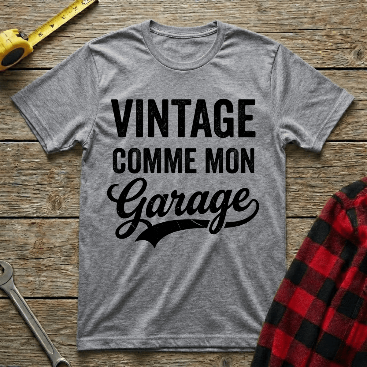 Vintage Comme Mon Garage T-Shirt