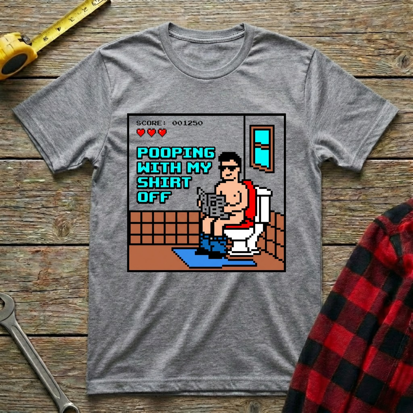Pooping With My Shirt Off T-Shirt