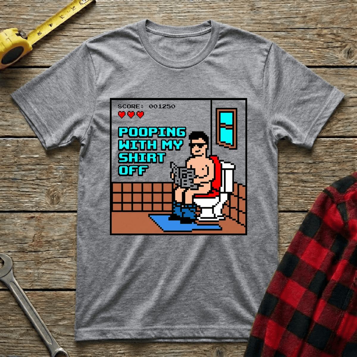 Pooping With My Shirt Off T-Shirt
