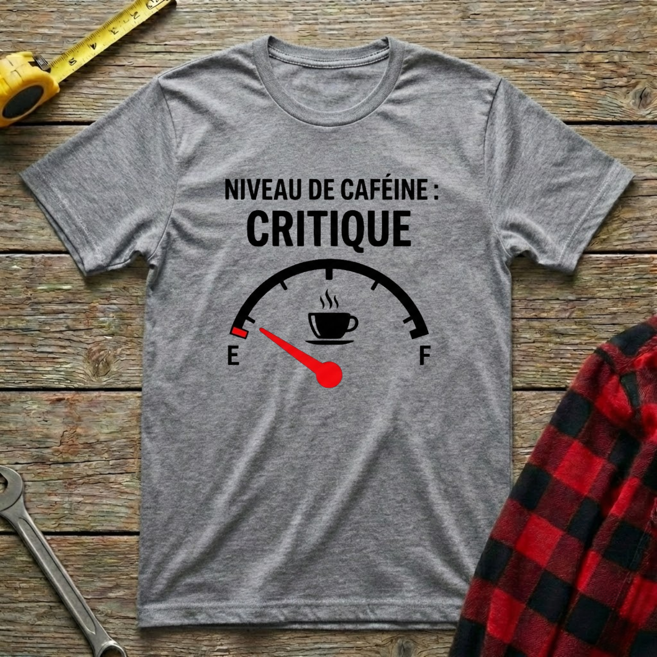 Niveau de caféine 0% T-Shirt