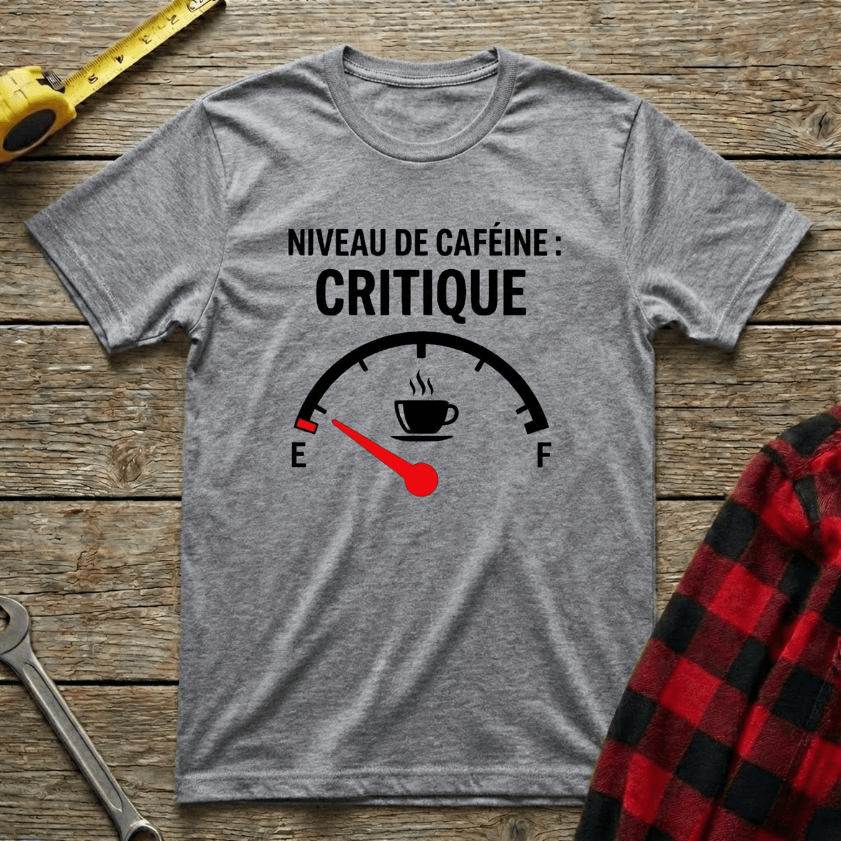 Niveau de caféine 0% T-Shirt