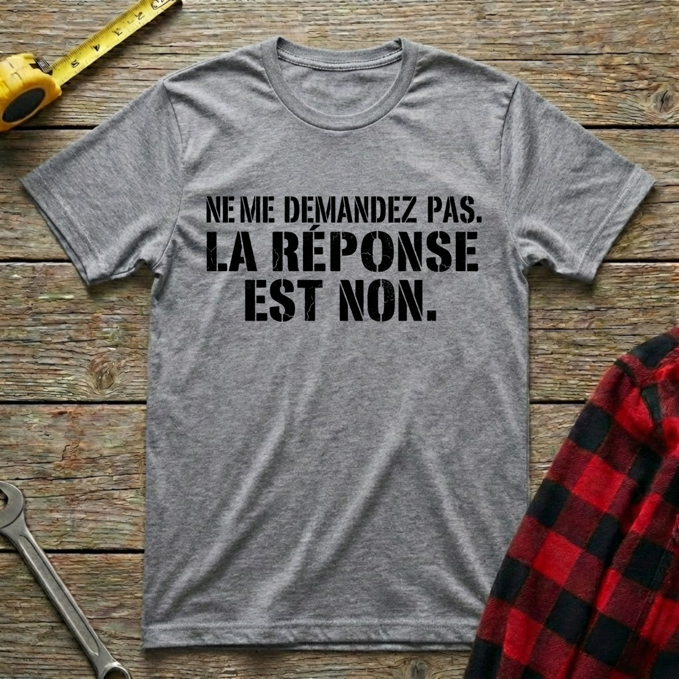 La réponse est non T-Shirt