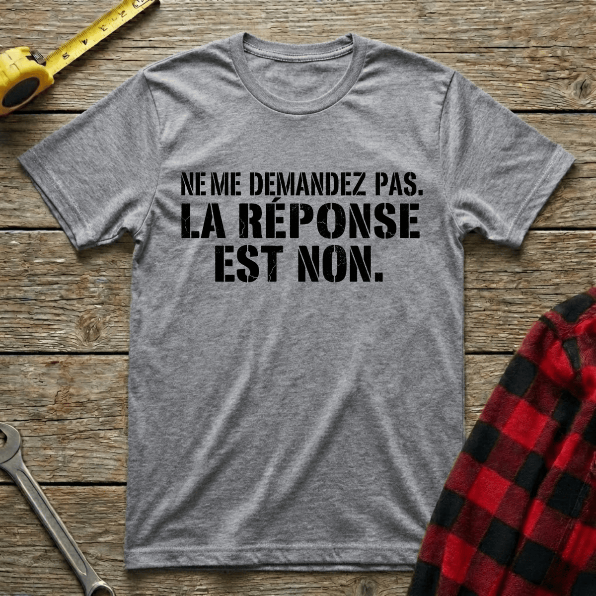 La réponse est non T-Shirt