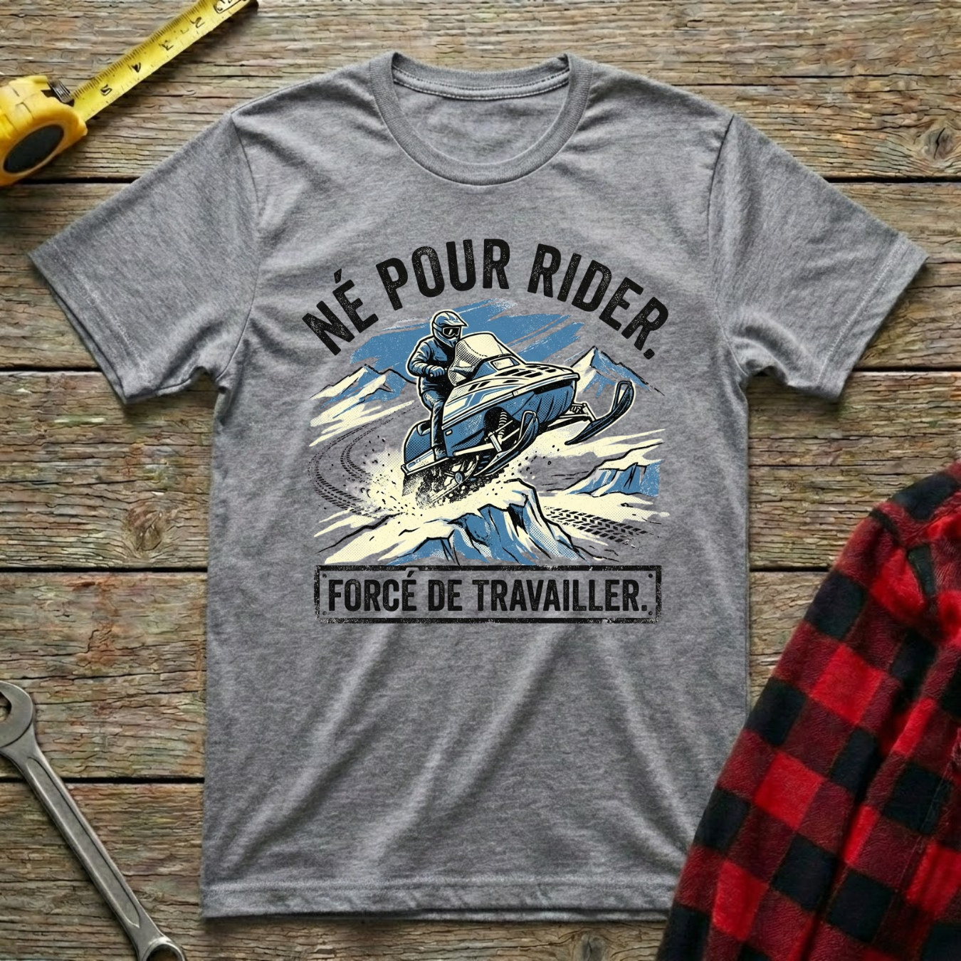 Né pour rider T-Shirt