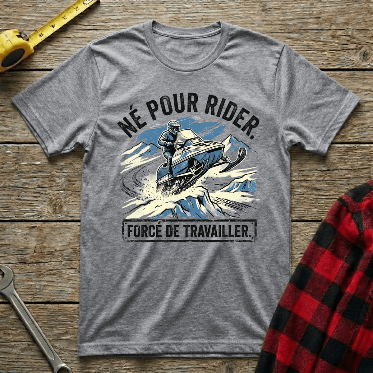 Né pour rider T-Shirt