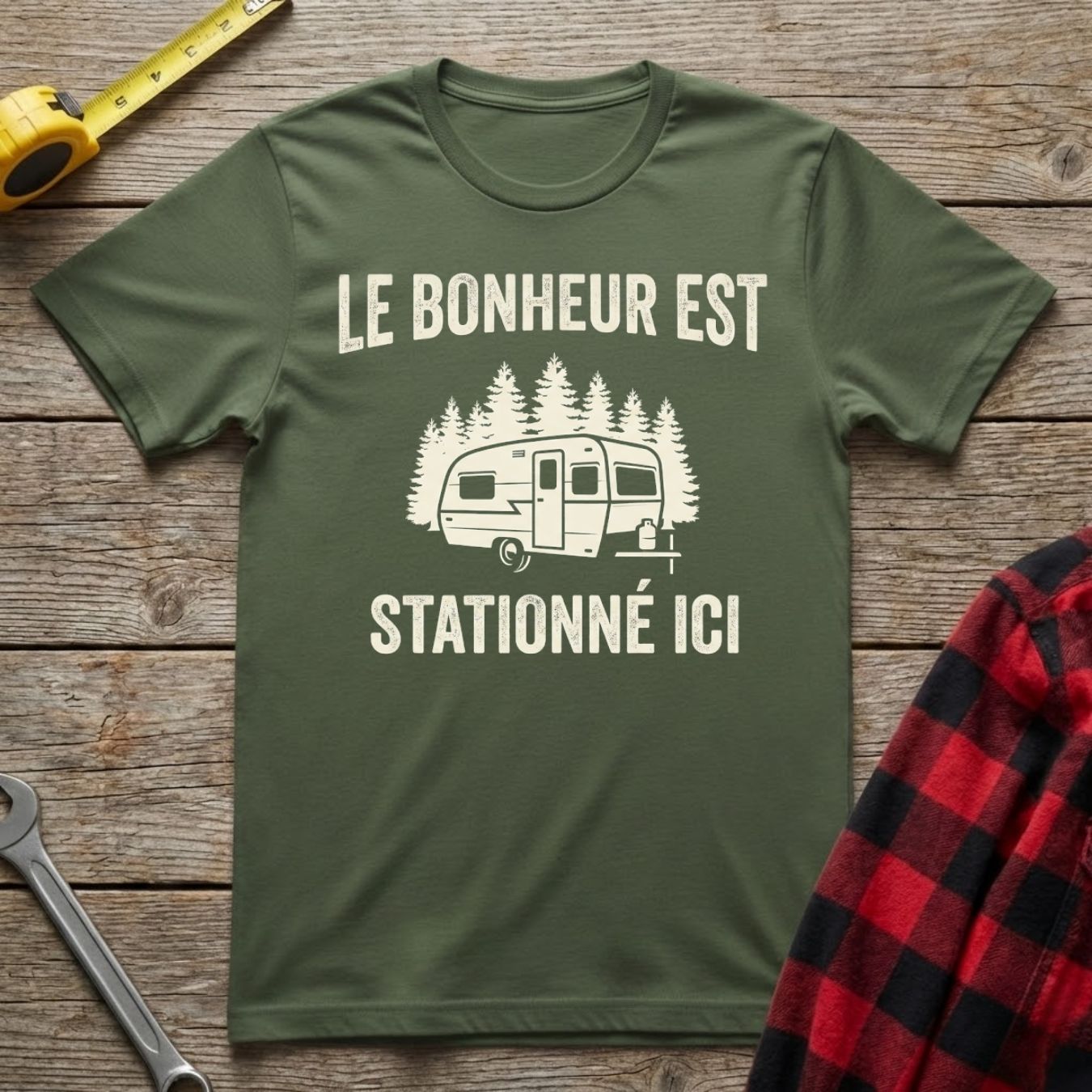 Le Bonheur est stationné ici T-Shirt
